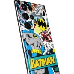 DC Comics Batman Vintage Pose Collage Art Galaxy S22 Ultra Skin -Skinit Store batman comic book galaxy s22 ultra skin 1646439154 SKNDCBTMN47GLX22U PR 03