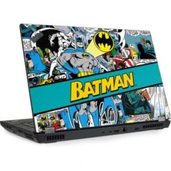 DC Comics Batman Vintage Pose Collage Art Lenovo ThinkPad Skin