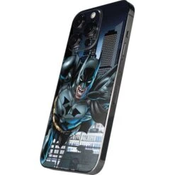 DC Comics Batman Dark Knight Comic Art Action Pose IPhone 14 Pro Max Skin -Skinit Store batman jumps from building iphone 14 pro max skin 1662745692 SKNDCBTMN40IP14PM PR 02