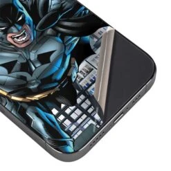 DC Comics Batman Dark Knight Comic Art Action Pose IPhone 14 Pro Max Skin -Skinit Store batman jumps from building iphone 14 pro max skin 1662745692 SKNDCBTMN40IP14PM PR 03