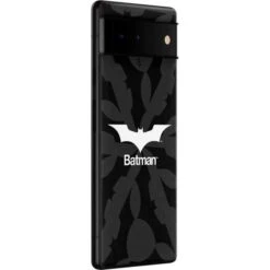 DC Comics Batman Dark Knight Logo Google Pixel 6 Skin -Skinit Store batman logo black white google pixel 6 skin 1639094185 SKNBATMNX24GPIXL6 PR 02