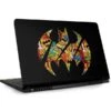 DC Comics Batman Silhouette Logo Vintage Pattern Dell Inspiron Skin