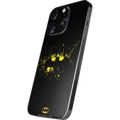 DC Comics Batman Logo Yellow Splash IPhone 15 Pro Skin -Skinit Store batman logo yellow splash iphone 14 pro skin 1662674353 SKNDCBTMN13IPH14P PR 02 7c41bdd1 22a8 4970 8785 038fd88f0465