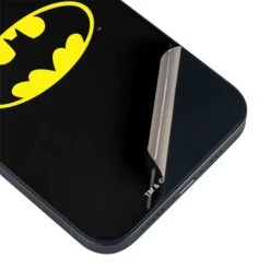 DC Comics Batman Movie 1989 Logo IPhone 15 Skin -Skinit Store batman official logo iphone 15 skin 1694187465 SKNDCLOGO01IPHN15 PR 03