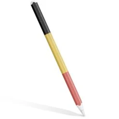 Belgium Flag Distressed Apple Pencil (2nd Gen 2019) Skin