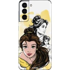 Disney Princess Belle Sketch Galaxy S21 5G Skin