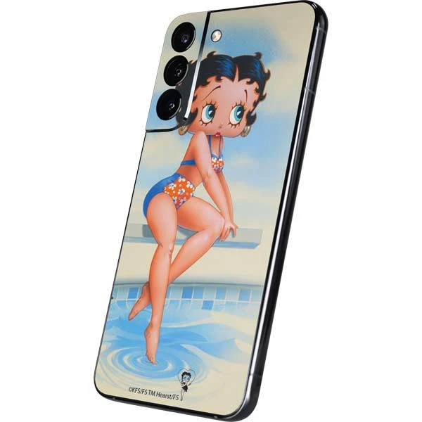 Betty Boop Bikini Galaxy S22 Plus Skin 4 Betty Boop Bikini Galaxy S22 Plus Skin - Image 2