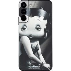 Betty Boop Black And White Galaxy S22 Plus Skin