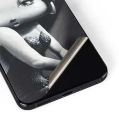 Betty Boop Black And White Galaxy S22 Plus Skin -Skinit Store betty boop black and white galaxy s22 plus skin 1646336911 SKNBETTYB15GLX22P PR 04