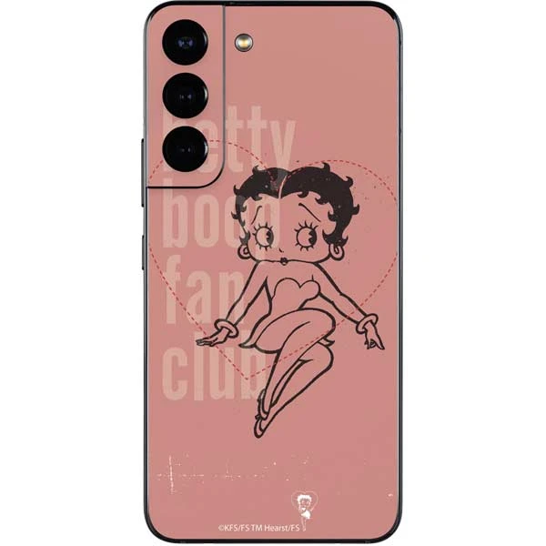 Betty Boop Fan Club Galaxy S22 Skin 3 Betty Boop Fan Club Galaxy S22 Skin