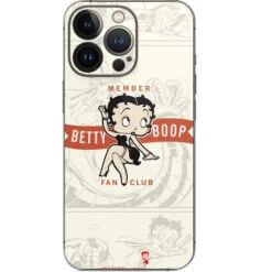 Betty Boop Member Fan Club IPhone 14 Pro Skin