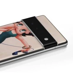 Betty Boop On The Phone Google Pixel 6 Skin -Skinit Store betty boop on the phone google pixel 6 skin 1639094187 SKNBETTYB06GPIXL6 PR 03