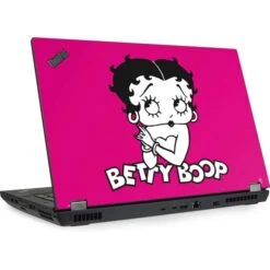 Betty Boop Pink Background Lenovo ThinkPad Skin