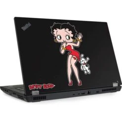 Betty Boop With Puppy Lenovo ThinkPad Skin