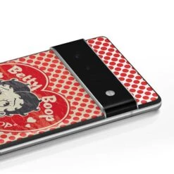 Betty Boop Red Heart Google Pixel 6 Skin -Skinit Store betty boop red heart google pixel 6 skin 1639094193 SKNBETTYB21GPIXL6 PR 03
