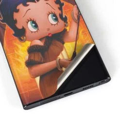 Betty Boop Roasting Marshmallows Galaxy S23 Ultra Skin -Skinit Store betty boop roasting marshmallows galaxy s23 ultra skin 1677291020 SKNBETTYB11GXY23U PR 03