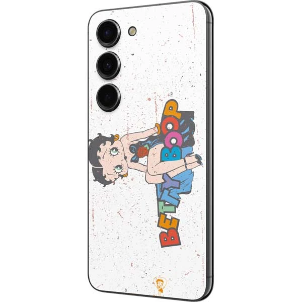 Betty Boop Splatter Galaxy S23 Skin 4 Betty Boop Splatter Galaxy S23 Skin - Image 2