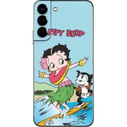 Betty Boop Surfing Galaxy S22 Plus Skin