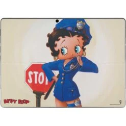 Betty Boop The Police Officer Surface Pro 9 Skin