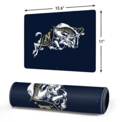 United States Naval Academy Bill The Goat Gaming Mouse Pad
