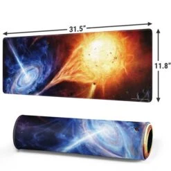 StockTrek Binary System Orbiting Near A Black Hole Gaming Mouse Pad -Skinit Store binary system orbiting near a black hole large gaming mouse pad 1711575128 MSPSTOCKT05GAMGLG PR 02