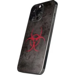 Biohazard Red IPhone 14 Pro Skin -Skinit Store biohazard red iphone 14 pro skin 1662674391 SKNBIOHAZ02IPH14P PR 02