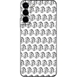 Bitcoin Pattern Galaxy S22 Plus Skin