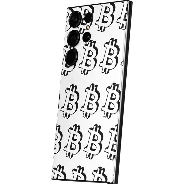 Bitcoin Pattern Galaxy S23 Ultra Skin 4 Bitcoin Pattern Galaxy S23 Ultra Skin - Image 2
