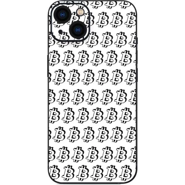 Bitcoin Pattern IPhone 14 Plus Skin 3 Bitcoin Pattern IPhone 14 Plus Skin