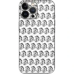Bitcoin Pattern IPhone 14 Pro Max Skin