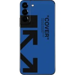 Black And Blue Arrows Galaxy S22 Plus Skin