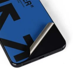 Black And Blue Arrows Galaxy S22 Plus Skin -Skinit Store black and blue arrows galaxy s22 plus skin 1646336820 SKNOFFXHP05GLX22P PR 04