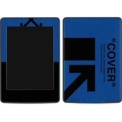 Black And Blue Arrows Amazon Kindle Skin