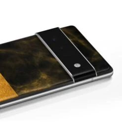 Black And Gold Split Marble Google Pixel 6 Pro Skin -Skinit Store black and gold split marble google pixel 6 pro skin 1645726253 SKNMARBLE30GPXL6P PR 03