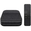 Black And Grey Stripes Apple TV Skin -Skinit Store black and grey stripes apple tv 4k 2017 skin 1507159978 SKNSTRHLF04APTV4K PR 01