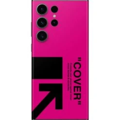 Black And Pink Arrows Galaxy S23 Ultra Skin
