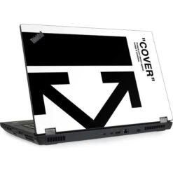 Black And White Arrows Lenovo ThinkPad Skin