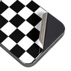 Black And White Checkered IPhone 14 Pro Max Skin -Skinit Store black and white checkered iphone 14 pro max skin 1662745675 SKNCHKRHP07IP14PM PR 03