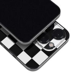 Black And White Checkered IPhone 15 Pro Skin -Skinit Store black and white checkered iphone 14 pro skin 1662674340 SKNCHKRHP07IPH14P PR 04 d54dc2f7 60b4 4110 aa4b cc31d1c30dee