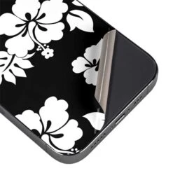Black And White IPhone 14 Pro Max Skin -Skinit Store black and white iphone 14 pro max skin 1662745710 SKNHFLOWR01IP14PM PR 03