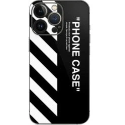 Black And White Stripes IPhone 14 Pro Skin