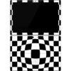 Black And White Zoomed Checkerboard Surface Pro 7 Skin