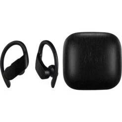 Specialty Vinyl Black Brushed Steel Texture PowerBeats Pro Skin