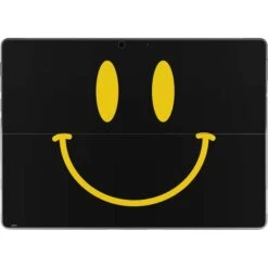 Black Happy Face Surface Pro 8 Skin