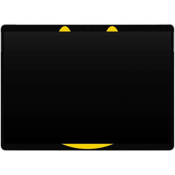 Black Happy Face Surface Pro 8 Skin 4 Black Happy Face Surface Pro 8 Skin - Image 2