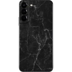 Black Marble Galaxy S22 Plus Skin