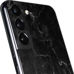 Black Marble Galaxy S22 Plus Skin -Skinit Store black marble galaxy s22 plus skin 1646336813 SKNMARBLEX2GLX22P PR 03