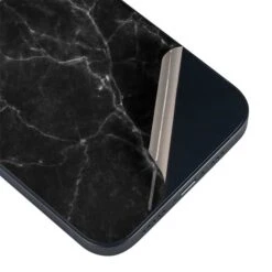 Black Marble IPhone 14 Skin -Skinit Store black marble iphone 14 skin 1662164498 SKNMARBLEX2IPHN14 PR 03
