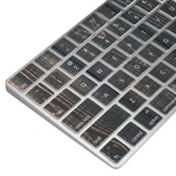 Black Painted Wood Magic Keyboard Skin 8 Black Painted Wood Magic Keyboard Skin -Skinit Store black painted wood magic keyboard skin 1616706998 SKNWOODEN06AMKBDX PR 03