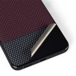 Blocked Polka Dot Chevron Galaxy S22 Plus Skin -Skinit Store blocked polka dot chevron galaxy s22 plus skin 1646336928 SKNFALFRTX5GLX22P PR 04